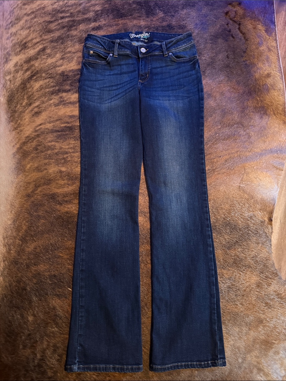 Wrangler Women's Dark Indigo bootcut jeans